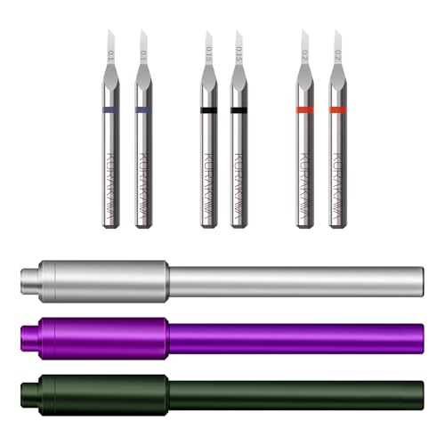 Tungsten Steel Scribing Tool (0.1/0.15/0.2mm) for Gundam & Resin Models - Panel Line Engraving & Detailing Set