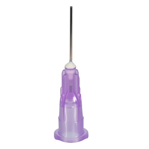 100pcs 24G Blunt Tip Glue Dispensing Nozzles, 0.5 inch - size: 24G 100pcs