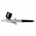 Portable Airbrush Kit with 0.3mm Needle & 10ml Cups – Ideal for Painting, Models, Cake, Makeup & Nail Art (Black)