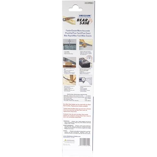 Vaughan Bear Saw Replacement Blade, 13 Inch, Japanese Pull Saw - size: 13 Inch