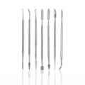 CYNAMED Stainless Steel Spatula Wax & Clay Sculpting Tool Carver Set (7PK) - style: 7PK