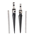 Hand Tapered Reamer, 6 Flute 45 Steel T Handle Tool