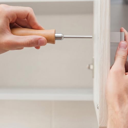2 Pack Magnetic Brad and Nail Driver Package Pin Pusher Tool Magnetic Brad Driver with Wooden Handle for Tool Accessories