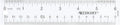 Westcott 10561 Acrylic Clear Ruler, 6 in (Pack of 5) - size: 6 Inches (Pack of 5)
