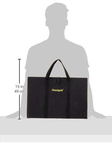 Omnigrid Foldaway Cutting & Pressing Station, 12 x 18 Inch, Black - size: 19"L x 0.8"W
