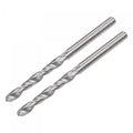 uxcell Solid Carbide Drill Bits, 2.6mm C2/K20 Tungsten Carbide Jobber Drill Bits Straight Shank Drilling Tool for Stainless Steel Aluminum Iron Metal Plastic 2pcs - size: 2.6mm