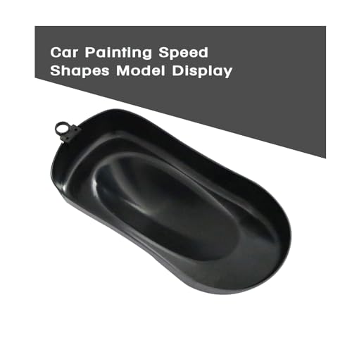 10PCS Car Painting Speed Shapes Model Display with Small Hook - color: 10PCS black speed shapes
