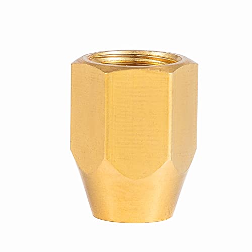 Premium Solid Brass 2PCS Pneumatics Reusable Replacement Fitting 1/4" Barb For 1/4-Inch ID Polyurethane Air Hose With 1/4" NPT Rigid Replacement - size: 2PCS 1/4" Barb With 1/4" NPT