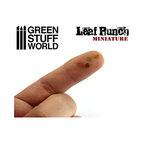 Green staff World Leaf Punch red Miniature Tools GSW02
