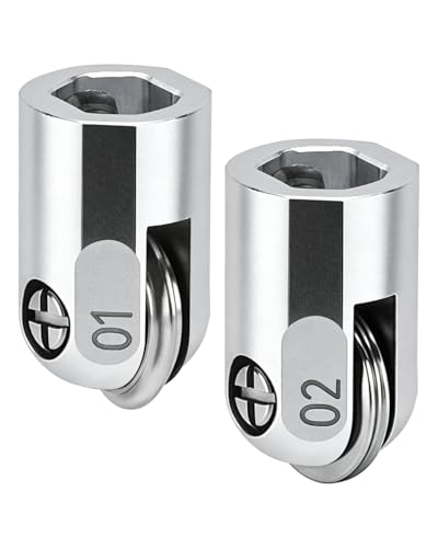 UCEC Single & Double Scoring Wheel Tips Compatible with Cricut Maker 4/3/1 - color: Scoring 01 + 02