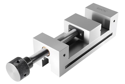 Accusize Industrial Tools 88 mm Metric Precision Toolmaker Vise, 0.003 mm/100 mm Parallelism, 0.005 mm/100 mm Squareness, 0536-Vs35 - size: 88mm