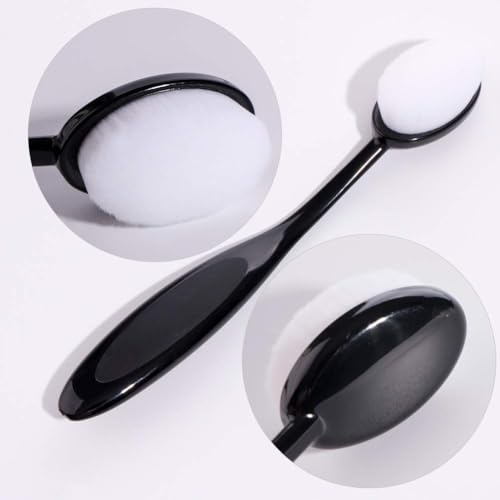 UNIMEIX 10 Pack Craft Ink Blending Brushes Set Tool Card Making Supplies Blender Brush for Card Making（Size 4, 0.82" Brush Head）