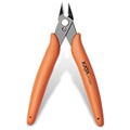 KATA Mini Flush Cutters, 5-Inch Micro Wire Cutters for Jewelry & Model Kits - color: 1 Pack 5" Orange