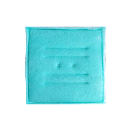 Hiton Paint Spray Booth Tacky Intake Filter Pad 20" x 50" (8 Pack), Series 55 (Internal Wire)