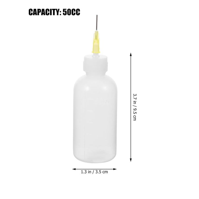 DOITOOL Pottery Glaze Squeeze Bottle Fine Tip Squeeze Bottle with Nozzle Precision Applicator for Ceramic Pottery Tools Mud Painting Detail Work 3.74 in