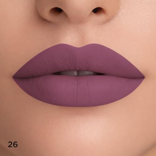 MON RÊVE Matte Lipstick, Long-Lasting Moisturizing, 26 Dragon Fruit - color: No 26
