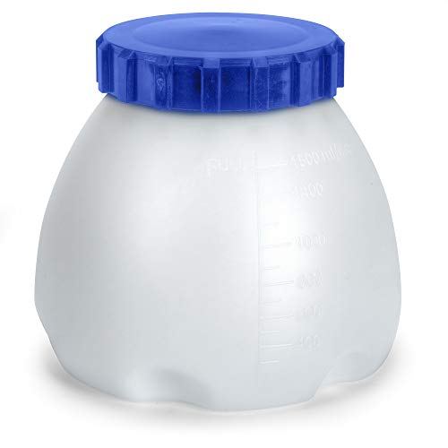 Homeright C900097.M Super Finish Max Container and Lid, White and Blue