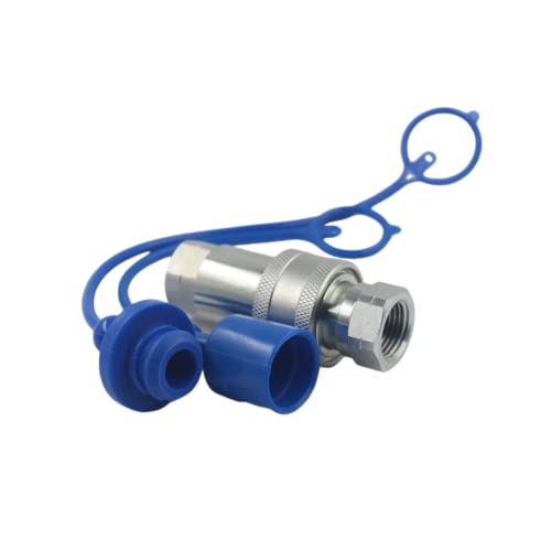 1’’ NPT ISO 7241-A Hydraulic Quick Connect Couplers Set Tractor Hydraulic Quick Disconnect Coupler Hydraulic Coupling Replacement Parker 6600 Series - size: 1Set-ISO7241-A 1" NPT