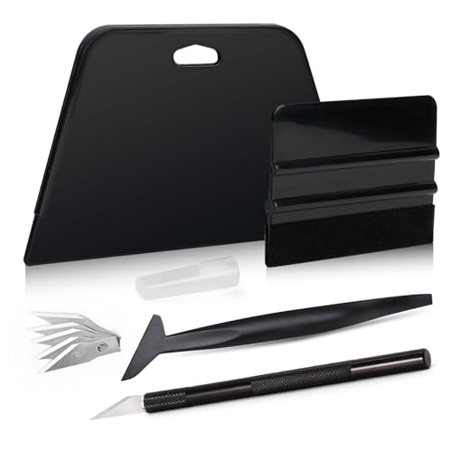 NEWISHTOOL Wallpaper Smoothing Tool Kit, Vinyl Film Wallpaper Tools - color: Set-01