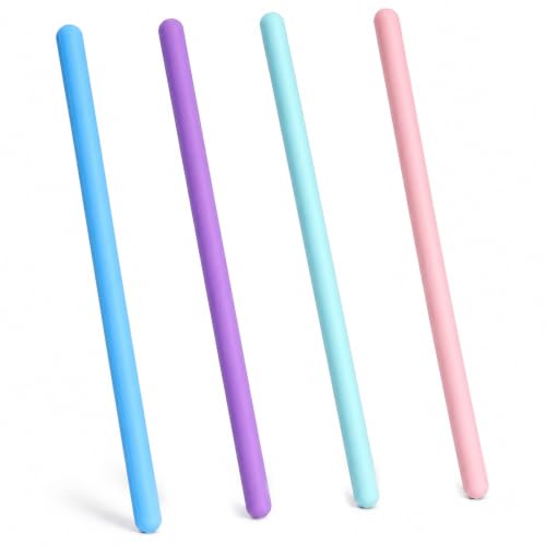 4PCS Silicone Mixing Sticks, Reusable Epoxy Silicone Stir Sticks