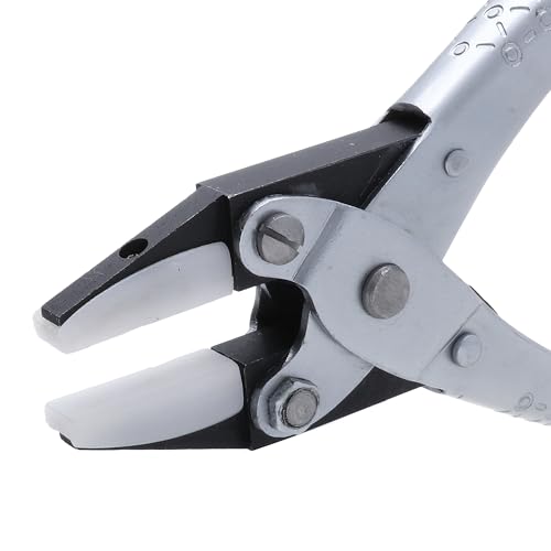 The Beadsmith Parallel Pliers With Double Nylon Flat Nose Jaws - style: Nylon Flat Nose - 140mm