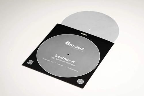 Pro-Ject Leather It Platter Mat (Black)