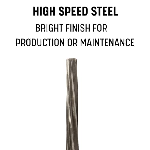 Drill America - DWRRTPS5#5 High Speed Steel Spiral Flute Taper Pin Reamer, DWR Series