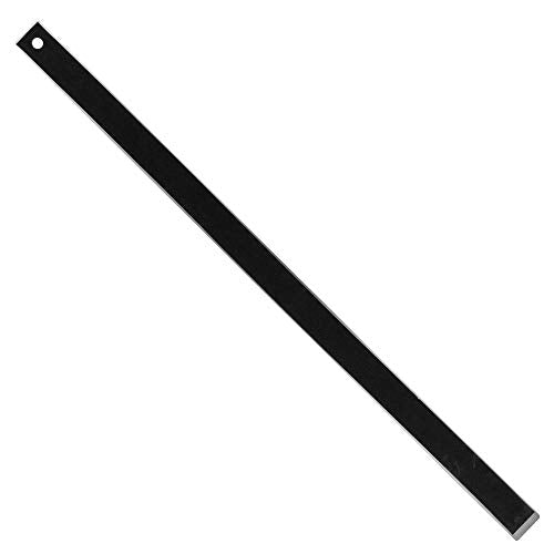 Pacific Arc Stainless Steel Ruler with Inch and Pica Measurements, 18 Inches Rubber Backed - size: 18 Inch