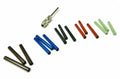 2mm Silicone Pin Polishing Points 15Pc Assortment of 5 Grades and Chuck Mandrel