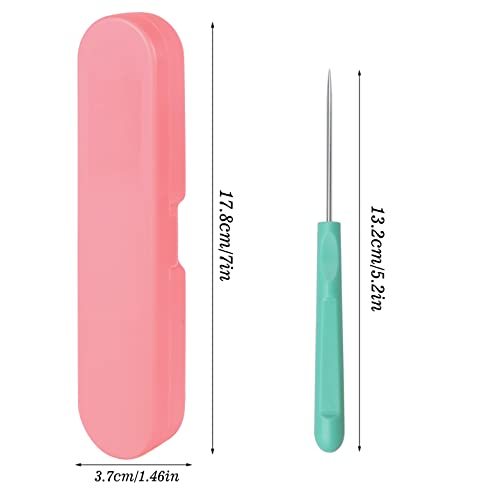 4 Pcs Cookie Scribe Needles, 5.2 Inch Icing Tools, Pink - color: Pink