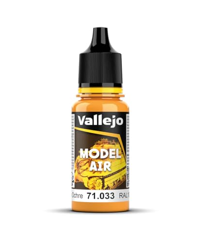 Vallejo Ochre Paint, 17ml - color: Ochre, size: 0.57 Fl Oz (Pack of 1)