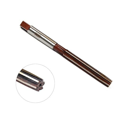 Utoolmart Hand Reamer 9mm Alloy Tool Steel H8 6 Straight Flutes 9Crsi Hand Milling Cutter Tool 2pcs - size: 9mm(2pcs)