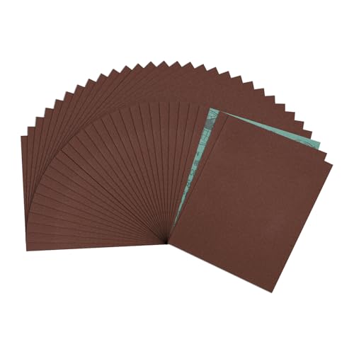 Sandpapers 4.5x5.5 30Pcs 400Grit Aluminum Oxide - size: 4.5" x 5.5"(400 Grit)