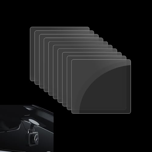 10PCS Windshield Sticker Applicator, 3.15×3.15 inch Sticker Shield for Windshields, Static Cling Window Film, Easy Application, Removal and Re-Application, Universal for Most Car, Truck
