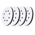 5-Inch 8 Holes Soft Sponge Cushion Interface Buffer Pad, Pack of 4 - size: 5inch-8holes-4pcs