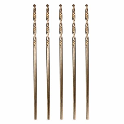 5pcs Micro Drill Bit #54 Diameter 1.397mm 4341 HSS for Soft Metal - size: #54