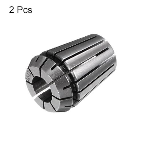 uxcell 2 Pcs ER25 12mm Spring Collet Chuck High Precision 0.015mm for CNC Engraving Machine Lathe Milling Tool - size: 12mm