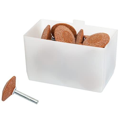 Akro-Mils 30102 Plastic Bin Cups, 2.75" x 5" x 3", White, 24-Pack - size: 2-3/4" x 5" x 3"