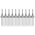10 Pcs PCB Drill Bits Set, 1/8" Shank 1.4mm - size: 1.4mm