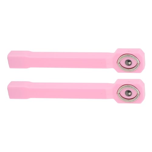 Nail Art Magnet Tool Strong Suction Nail Polish Magnet Stick 3 in 1 for Home and Salon (Pink) - color: Pink