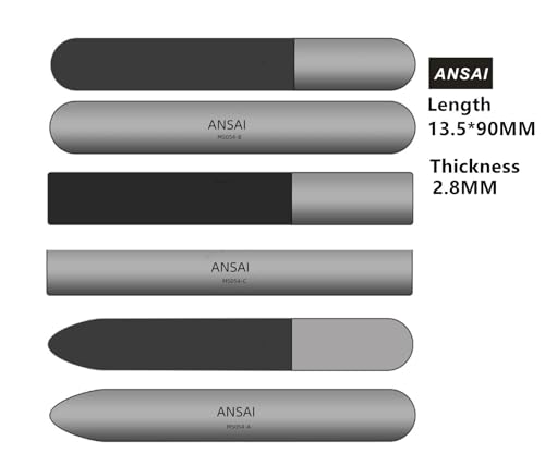 ANSAI Hobby Grinding Tools Glass Polishing Files For Scale Model #8000#10000 3 pcs