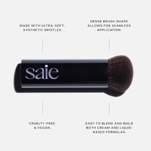 Saie The Big Liquid Foundation Brush (1 ct) - style: Foundation Brush