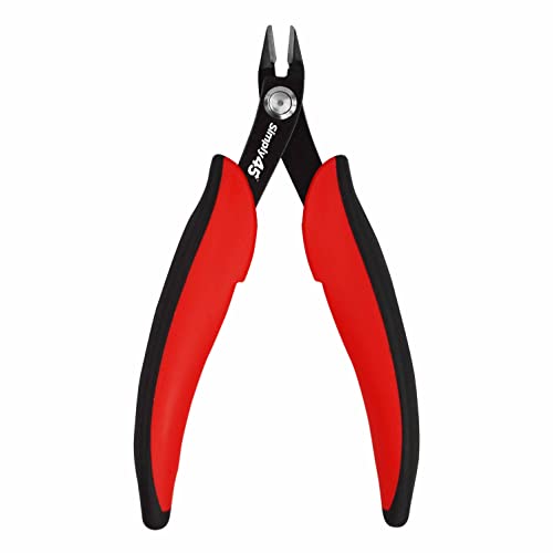 Simply45 Premium 5″ Flush Cutter Tool with Angled Jaw for Precision Cutting