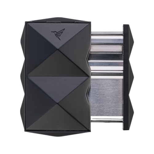 Colibri Quasar SV-Cut Cigar Cutter – Stainless Steel Spring-Loaded V Cutter, Deep Precision Cut up to 60+ Ring Gauge, Ergonomic Design, Premium Cigar Accessory (Green) - color: Green