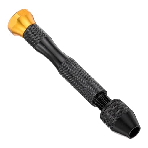 HARFINGTON Hand Drill 0.3mm - 3mm Aluminum Swivel Head Pin Vise