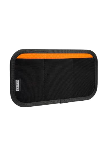 TACTICAL_GEEK TCM13 EDC Organizer Board, Utility Bag Insert Panel with Mesh Pocket, Backpack Accessories for Small Gear(Orange) - color: Orange