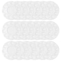 20 Pack Paint Tray Palettes for Kids, Plastic White Palettes for Students, Paint Holder, Paint Supplies