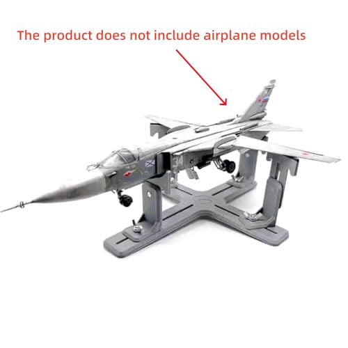 Model Aircraft Berth Jig Stand Holder Adjustable Airplane Bracket for 1/72 & 1/144 Scale Model Display