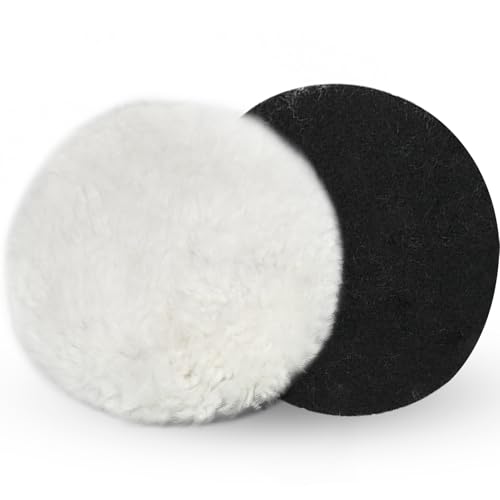 Wool Polishing Pad, 7 Inches, 2 Pcs - size: 7 Inch