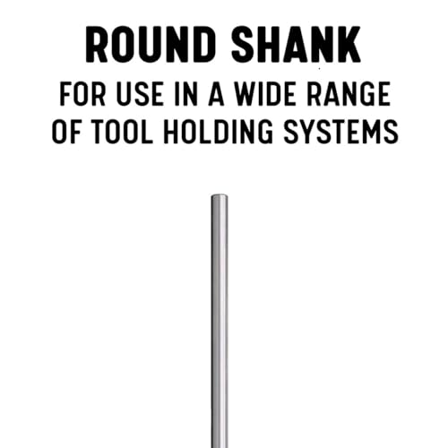 Drill America .0515 High Speed Steel Straight Shank Chucking Reamer, DWR Series - size: 0.0515